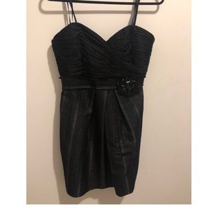 BCBG strapless cocktail dress